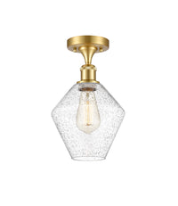 Ballston Semi-Flush Mount White Chrome
