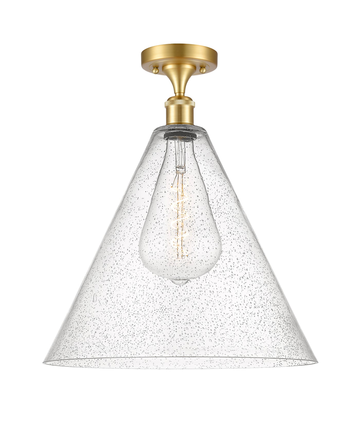 Ballston Semi-Flush Mount Polished Chrome