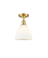Ballston Semi-Flush Mount Seedy Glass