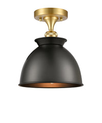 Ballston Semi-Flush Mount White Chrome