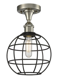Ballston Semi-Flush Mount Brushed Satin Nickel