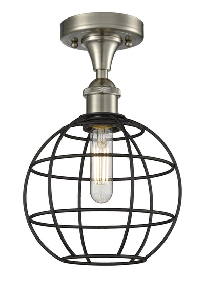 Ballston Semi-Flush Mount Brushed Satin Nickel