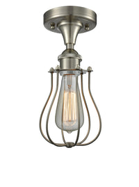 Ballston Semi-Flush Mount Brushed Nickel