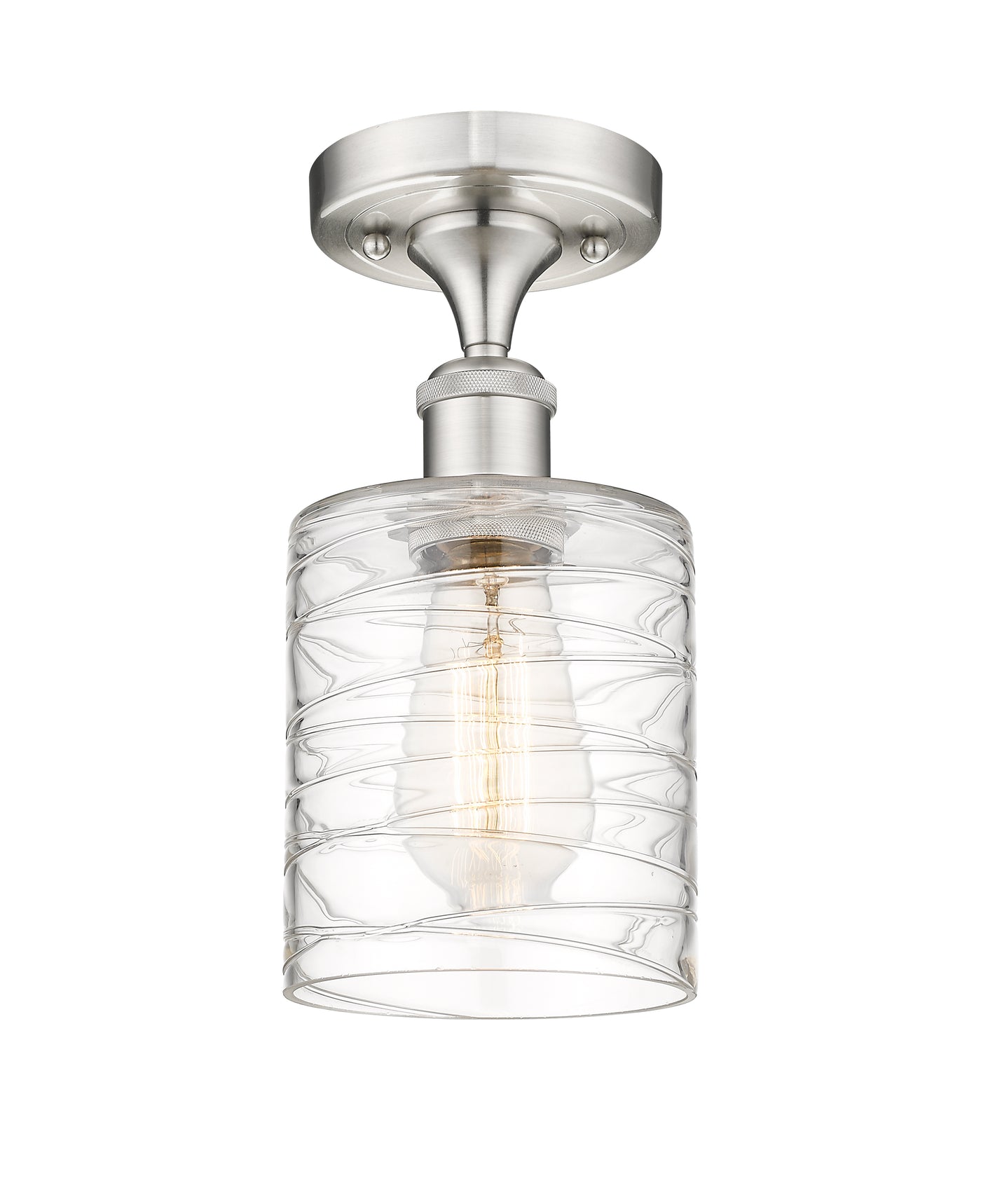 Ballston Semi-Flush Mount Cast Brass