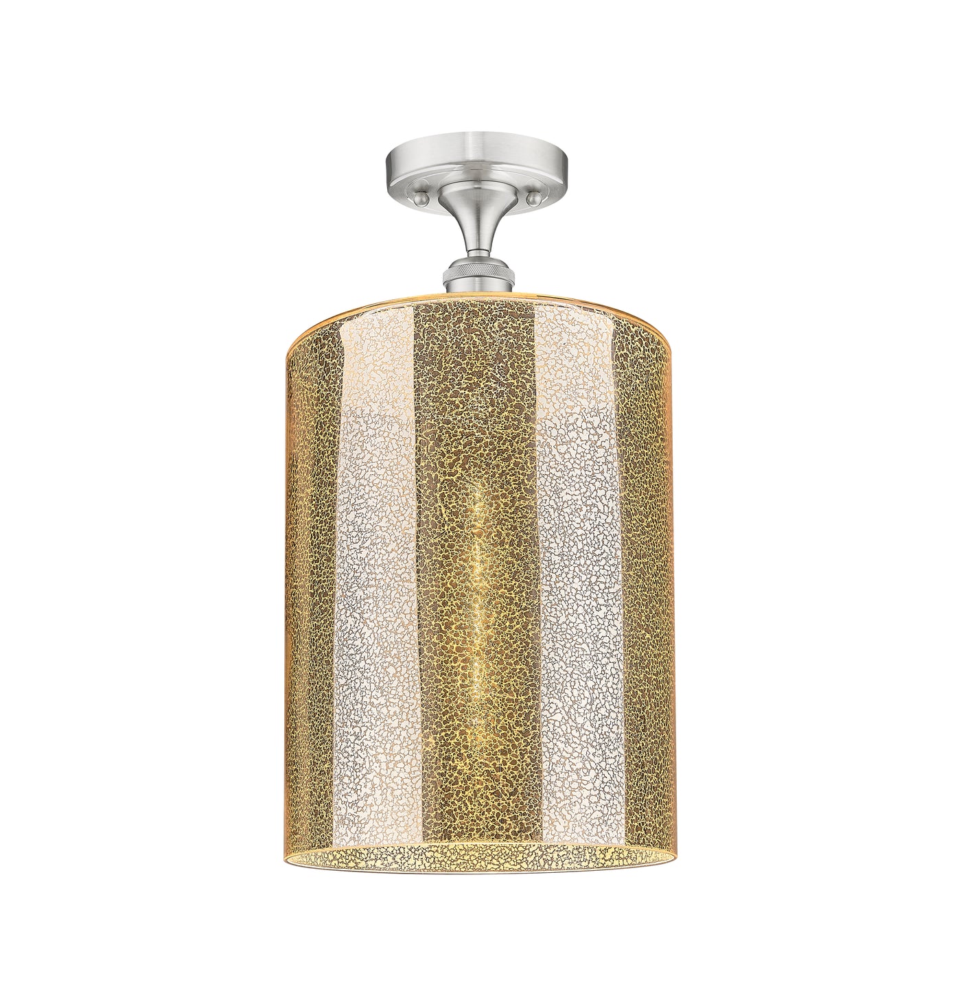 Ballston Semi-Flush Mount - Elegant Chrome Finish