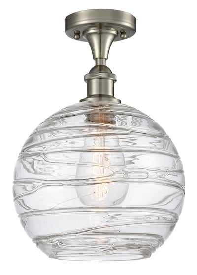 Ballston Semi-Flush Mount White Finish