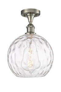 Ballston Semi-Flush Mount White Chrome