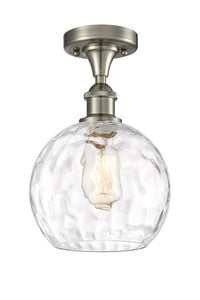 Ballston Semi-Flush Mount White Chrome