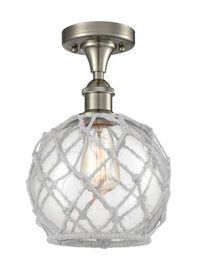 Ballston Semi-Flush Mount Polished Chrome