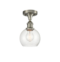 Ballston Semi-Flush Mount White Chrome