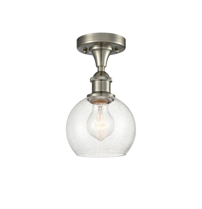 Ballston Semi-Flush Mount White Chrome