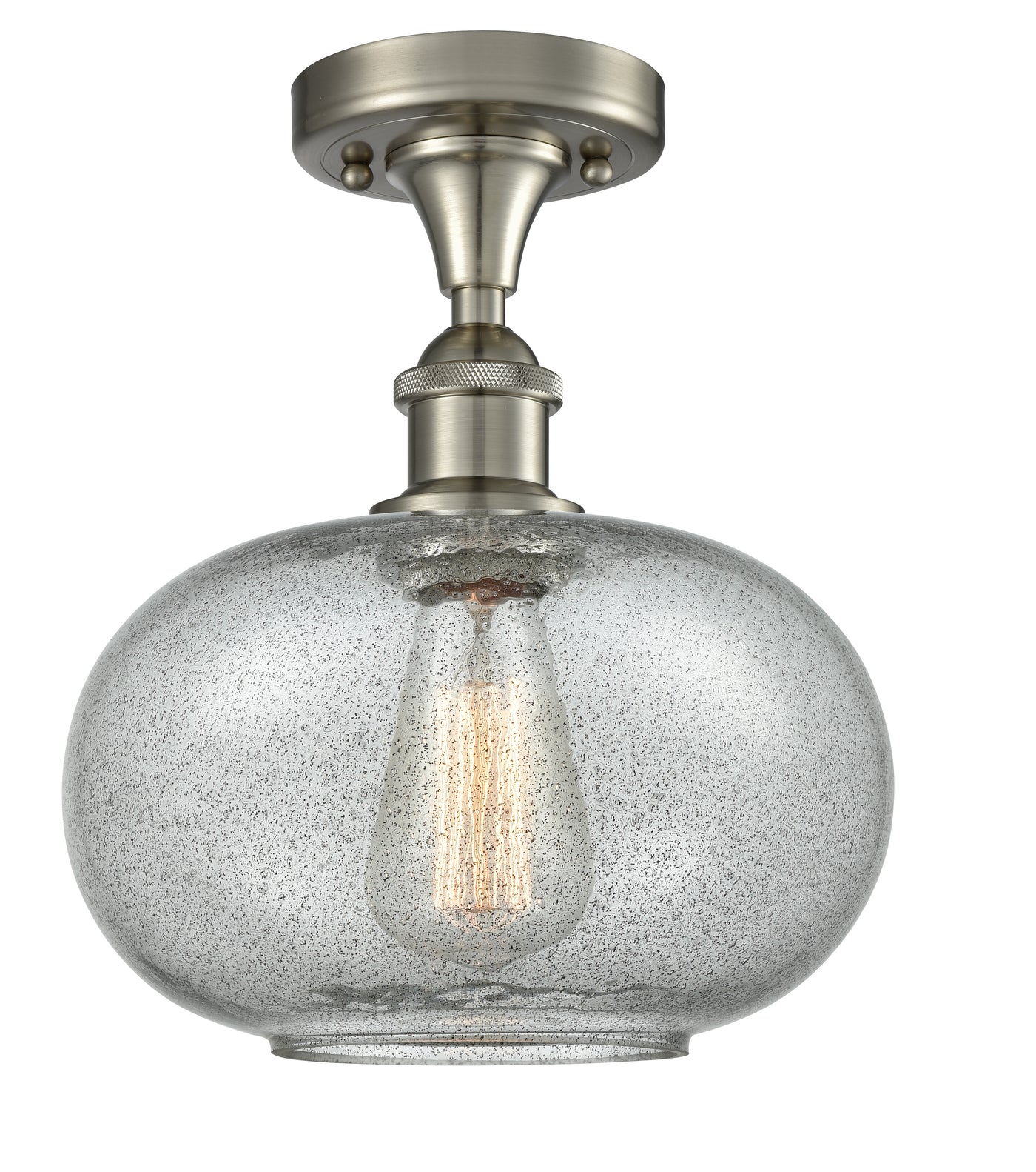 Ballston Semi-Flush Mount - Polished Chrome Elegance