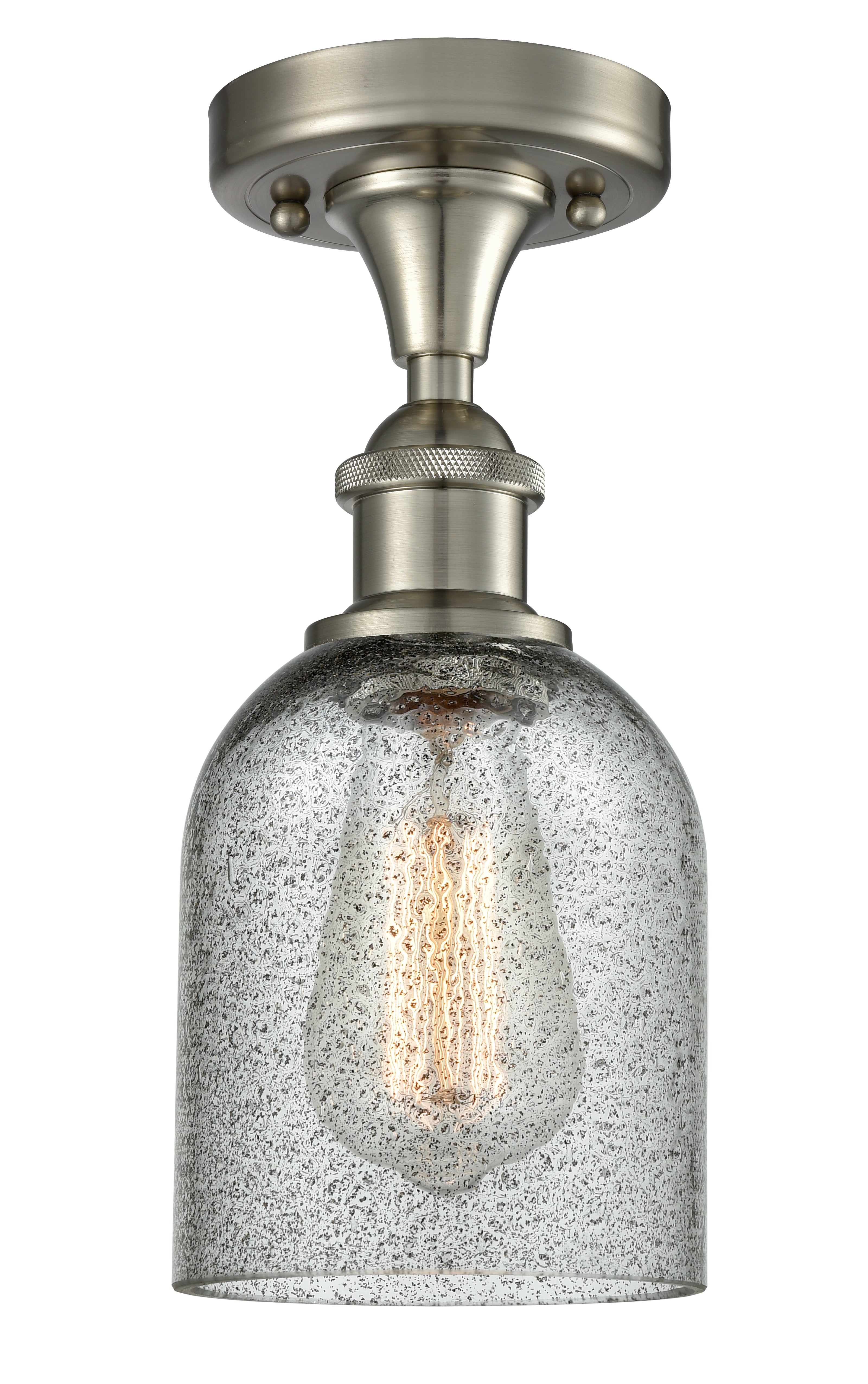 Ballston Semi-Flush Mount | Handcrafted Glass Shade