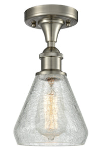 Ballston Semi-Flush Mount White Finish