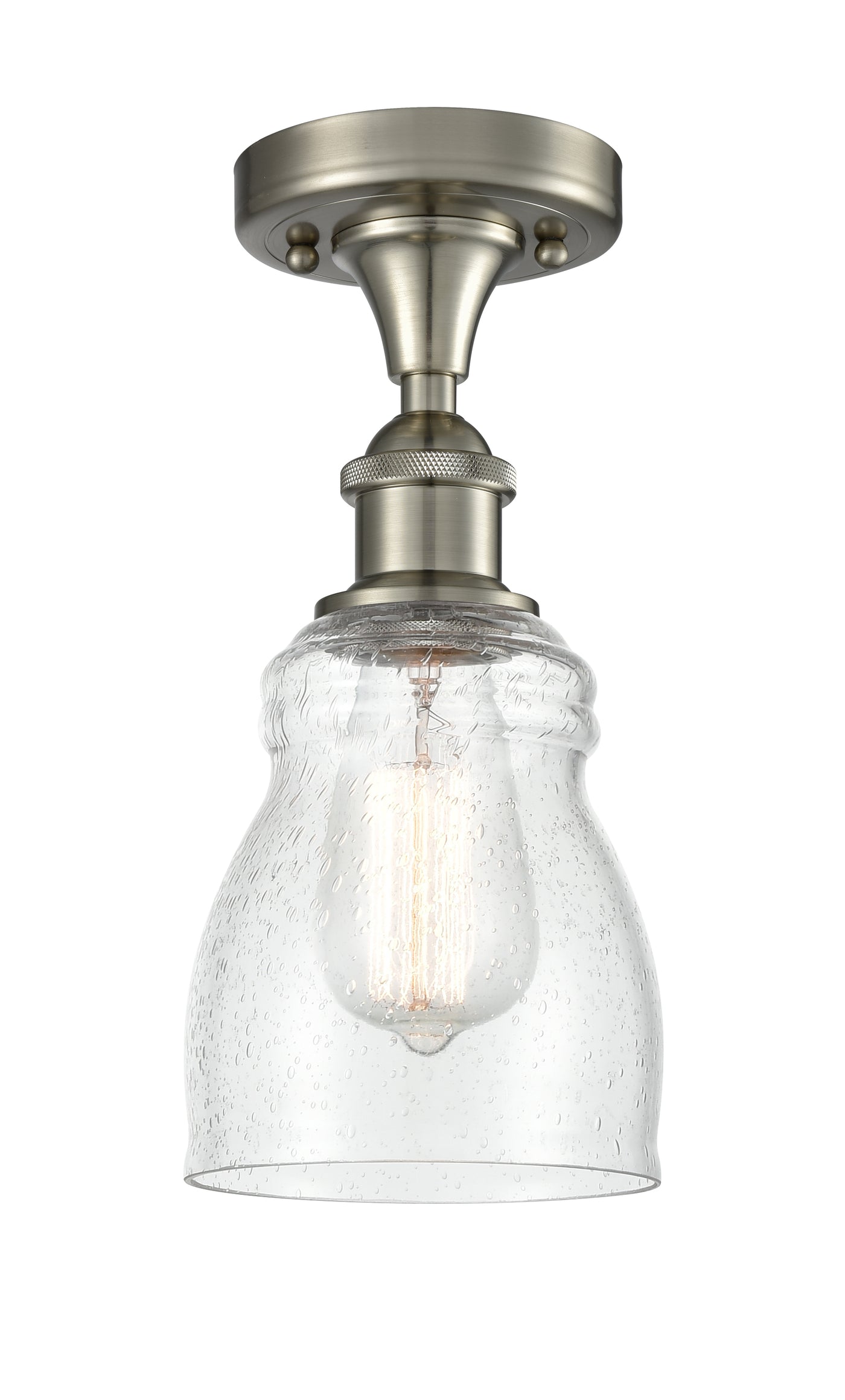 Ballston Semi-Flush Mount Cast Brass