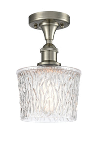 Ballston Semi-Flush Mount Cast Brass