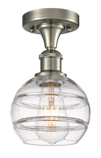 Ballston Semi-Flush Mount White Glass