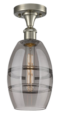 Ballston Semi-Flush Mount White Chrome