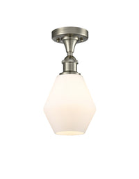 Ballston Semi-Flush Mount 12 Inch Chrome