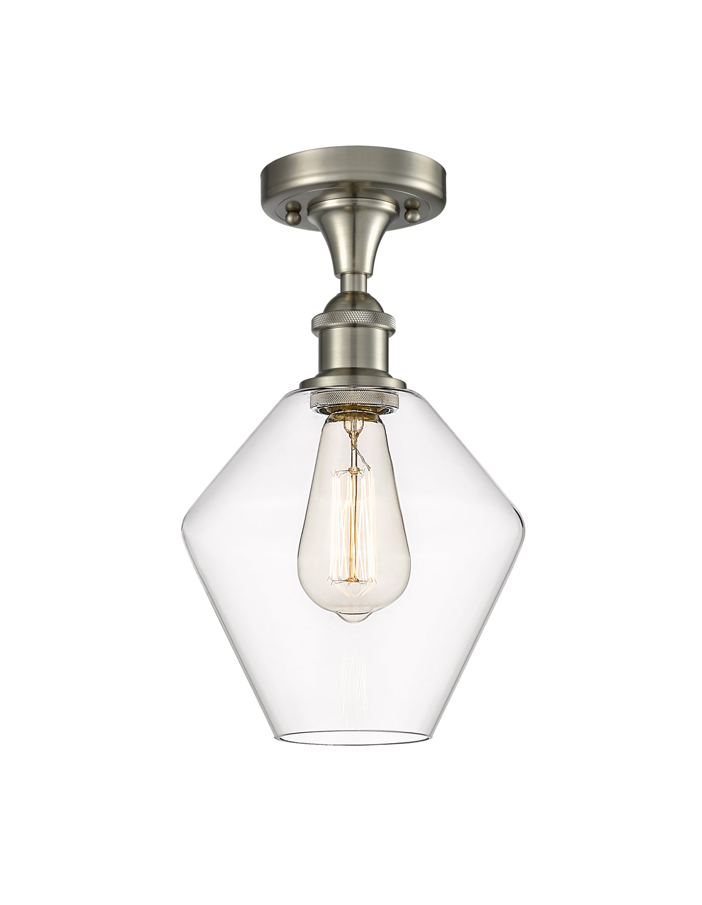 Ballston Semi-Flush Mount Polished Chrome
