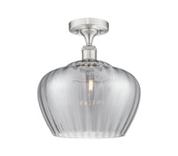 Ballston Semi-Flush Mount Chrome Brass