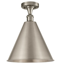 Ballston Semi-Flush Mount White Chrome