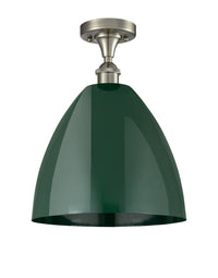 Ballston Semi-Flush Mount White Chrome