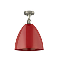 Ballston Semi-Flush Mount White Chrome
