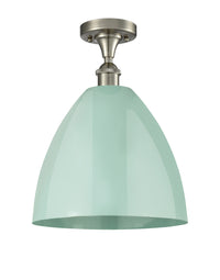 Ballston Semi-Flush Mount White Chrome