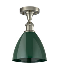 Ballston Semi-Flush Mount White Chrome