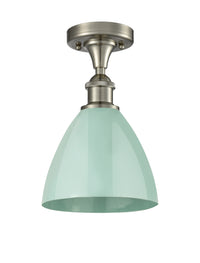 Ballston Semi-Flush Mount White Chrome