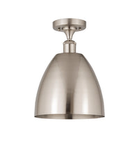 Ballston Semi-Flush Mount White Chrome