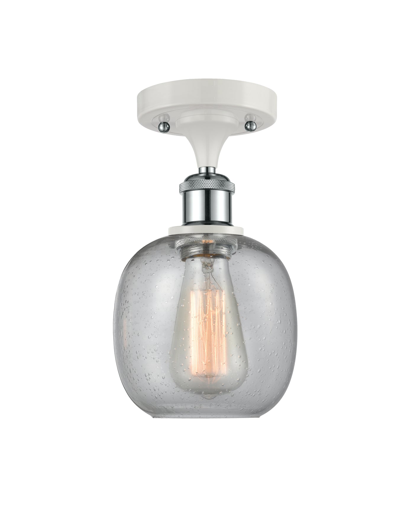 Ballston Semi-Flush Mount Polished Chrome