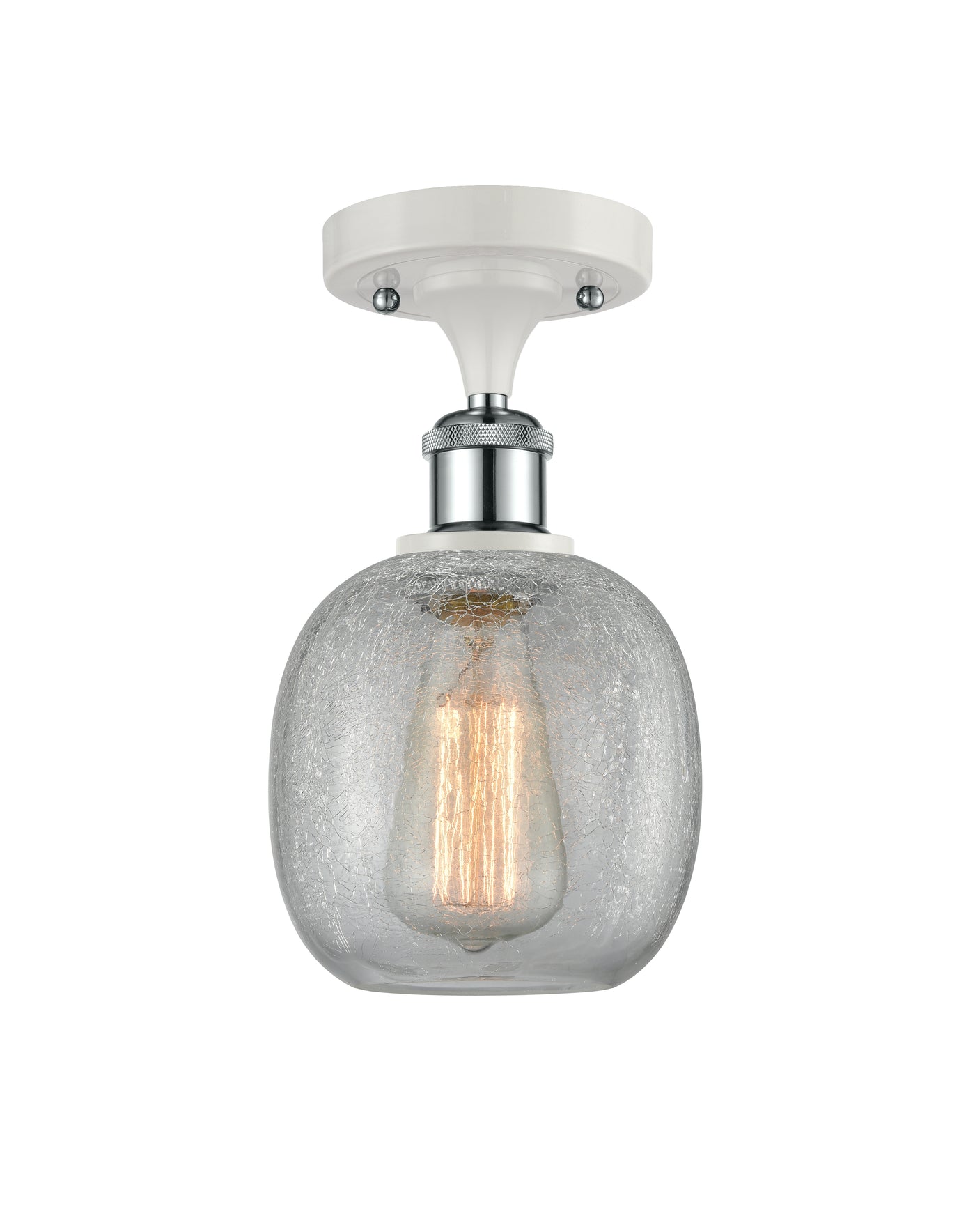 Ballston Semi-Flush Mount Polished Chrome