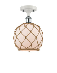 Ballston Semi-Flush Mount Polished Chrome