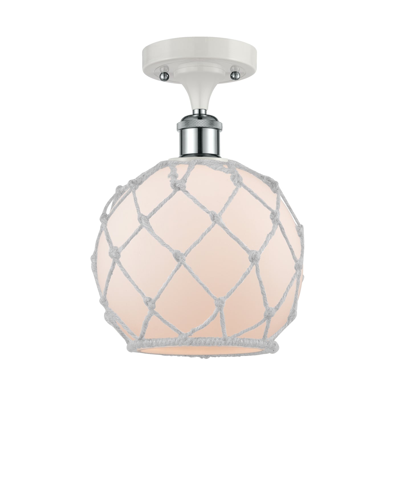 Ballston Semi-Flush Mount Polished Chrome