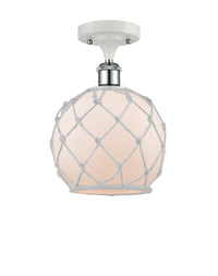 Ballston Semi-Flush Mount Polished Chrome