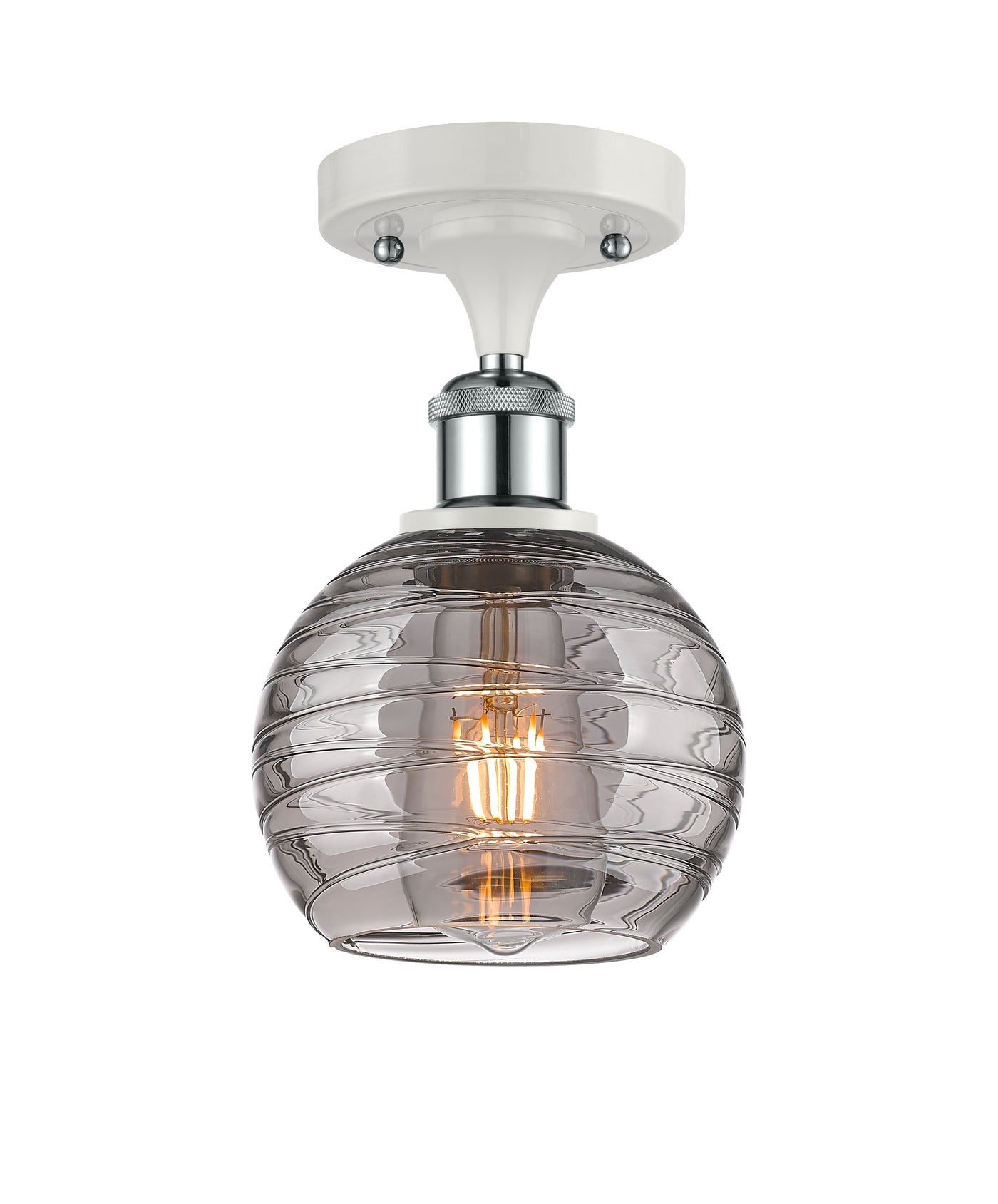 Ballston Semi-Flush Mount Polished Chrome