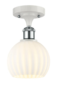 Ballston White Venetian Cast Brass Fixture