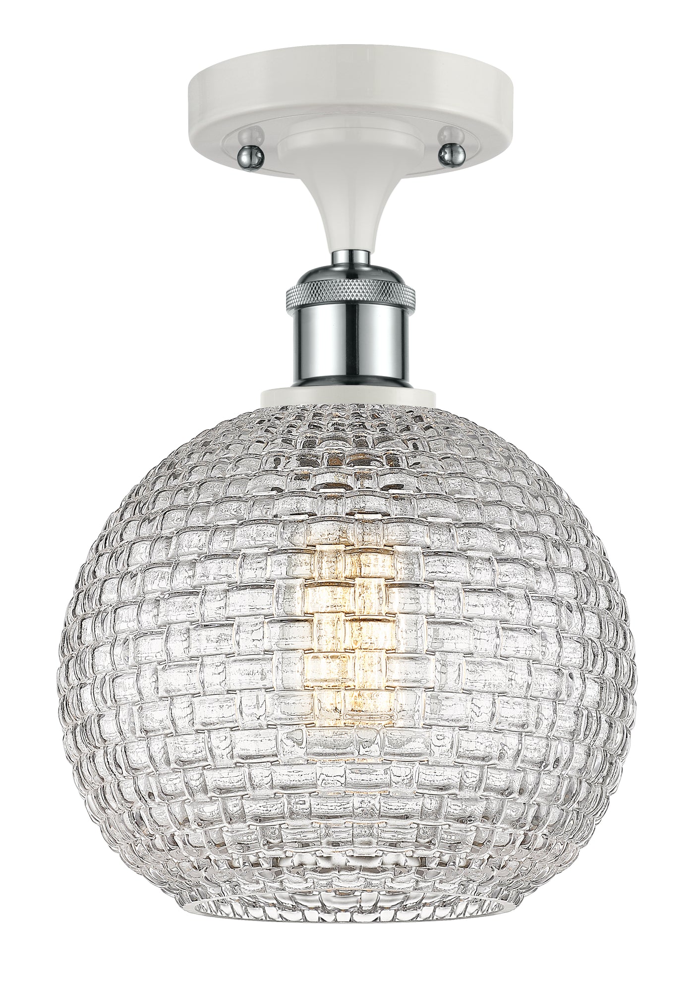 Ballston Semi-Flush Mount Polished Chrome