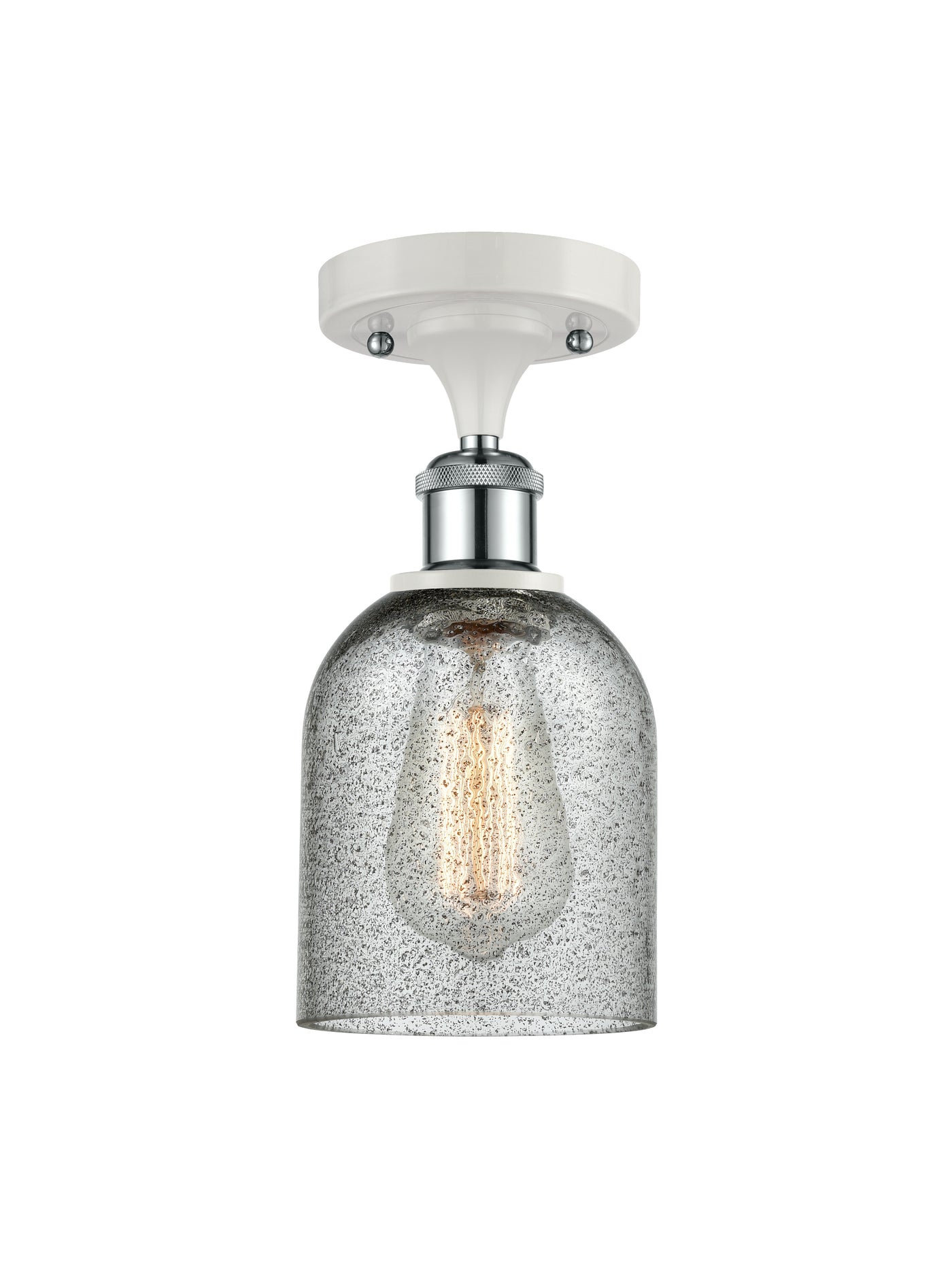 Ballston Semi-Flush Mount | Handcrafted Glass Shade