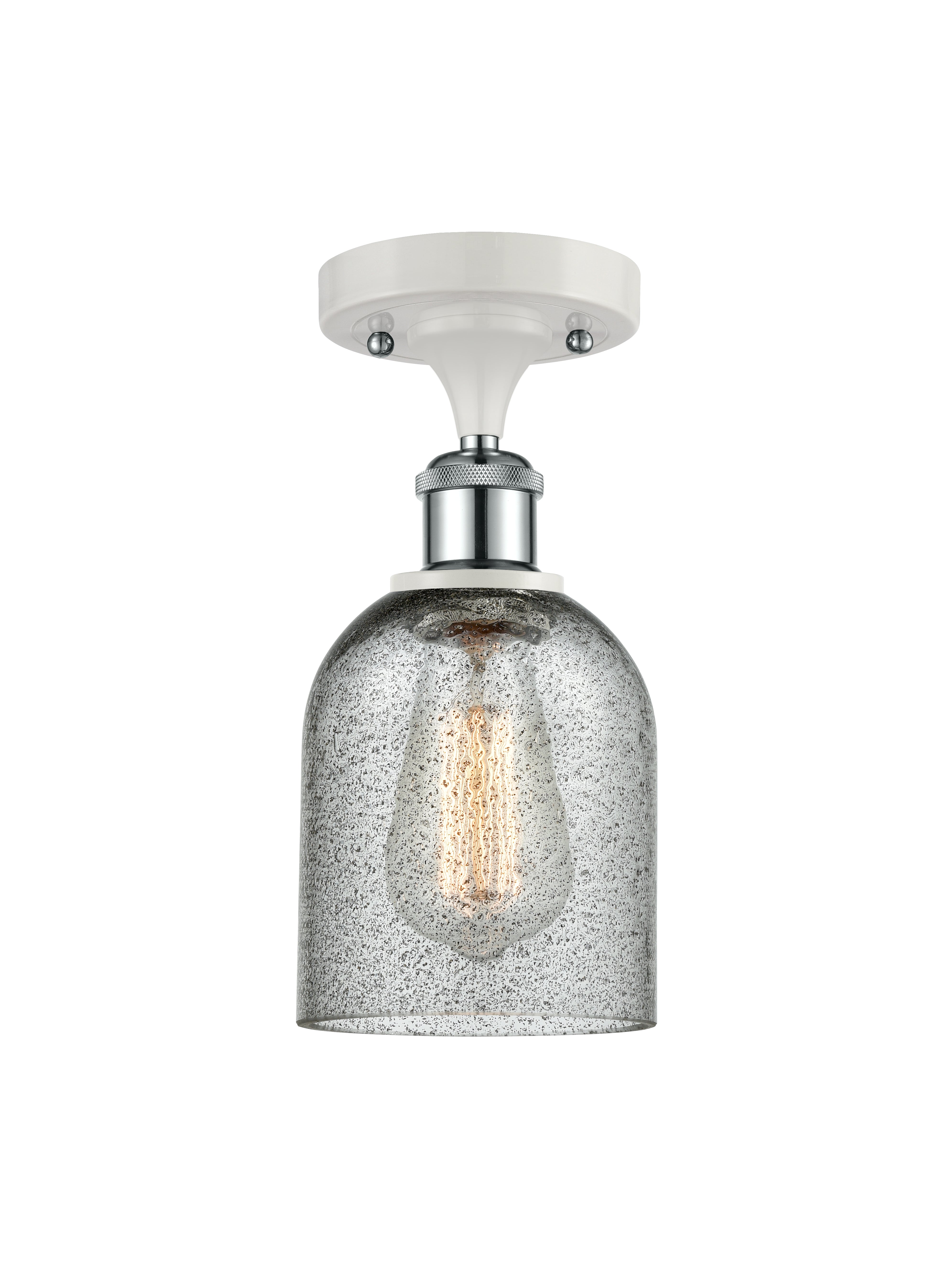 Ballston Semi-Flush Mount | Handcrafted Glass Shade