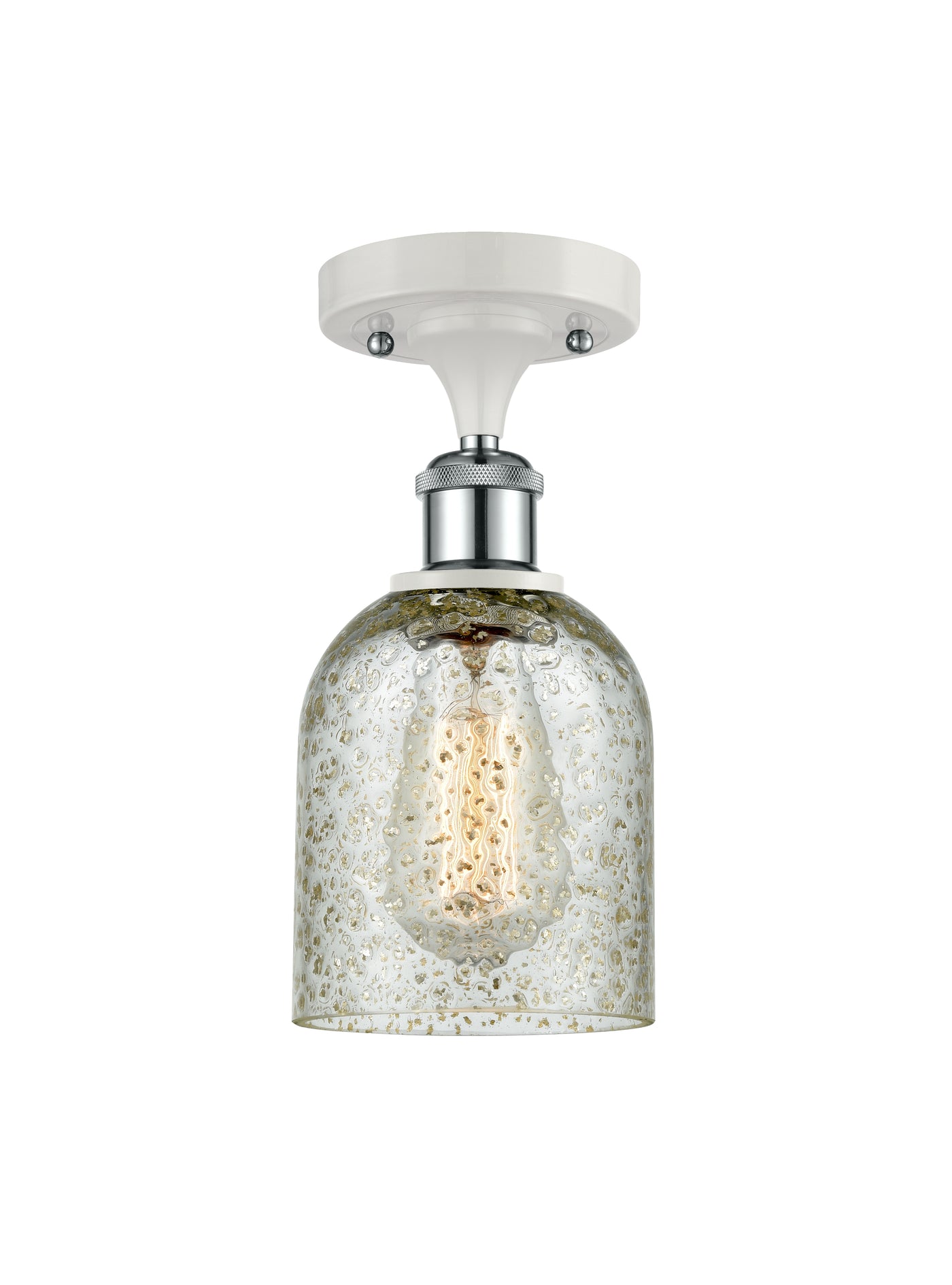 Ballston Semi-Flush Mount | Handcrafted Glass Shade