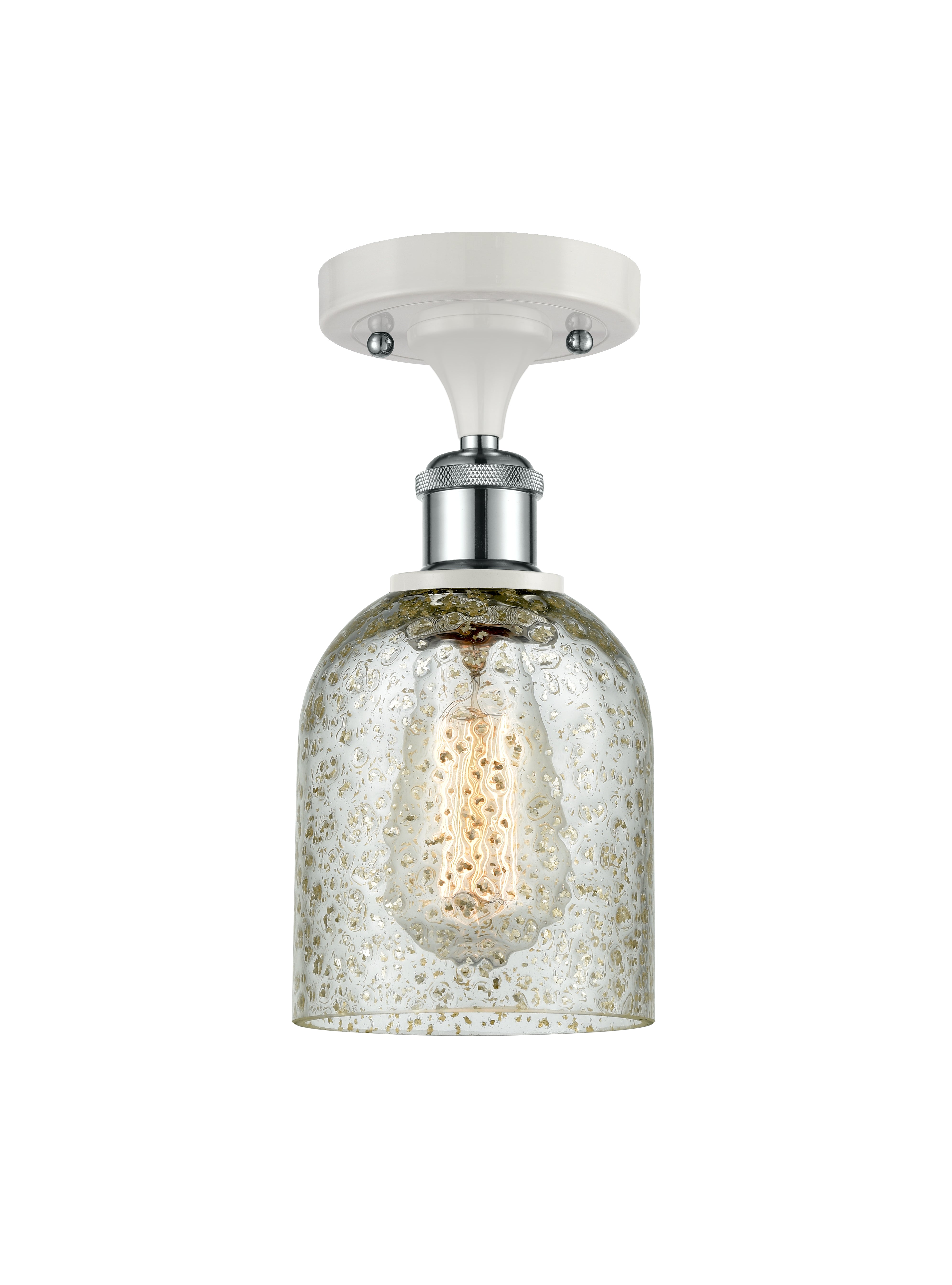 Ballston Semi-Flush Mount | Handcrafted Glass Shade