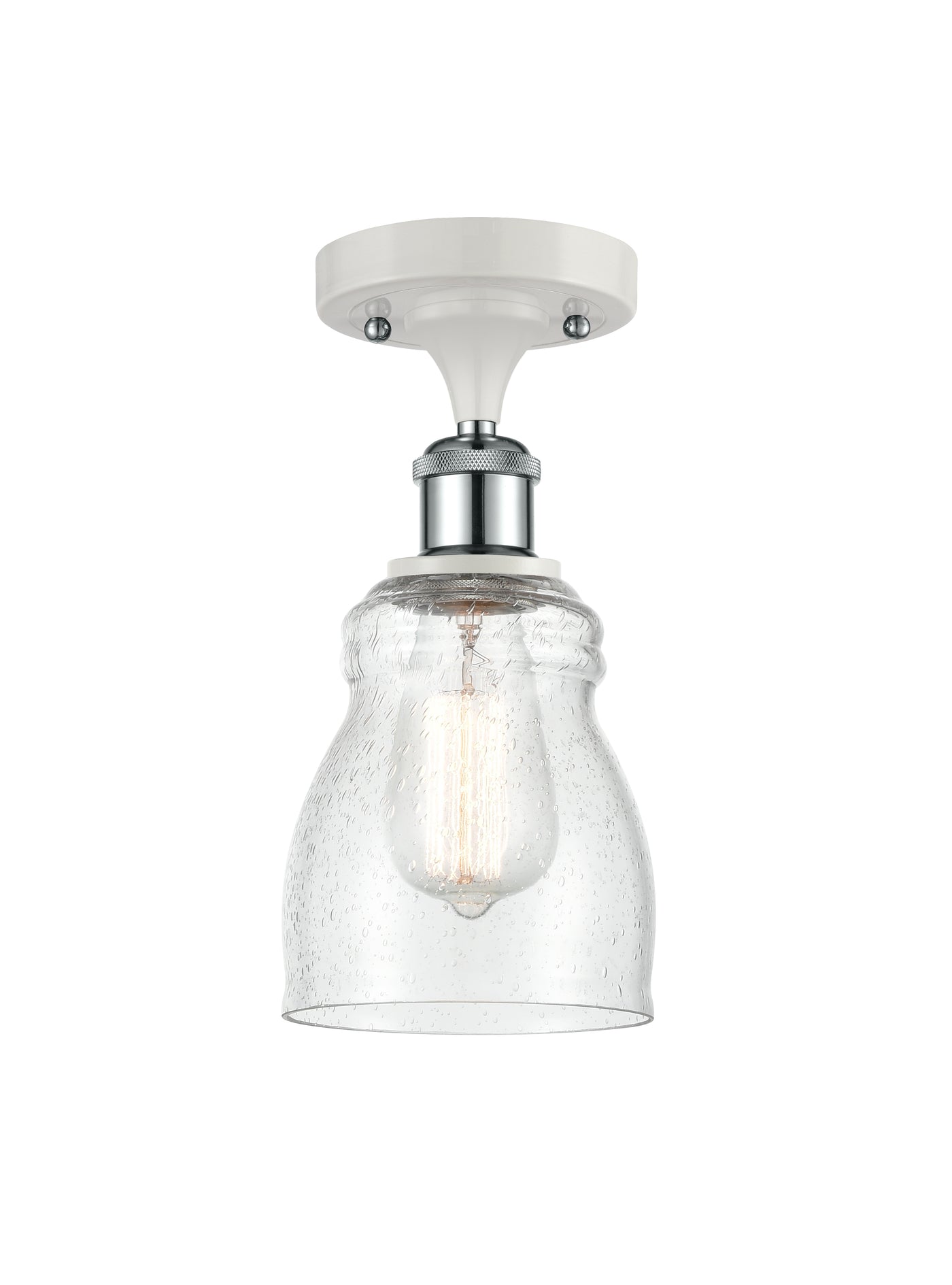 Ballston Semi-Flush Mount Cast Brass