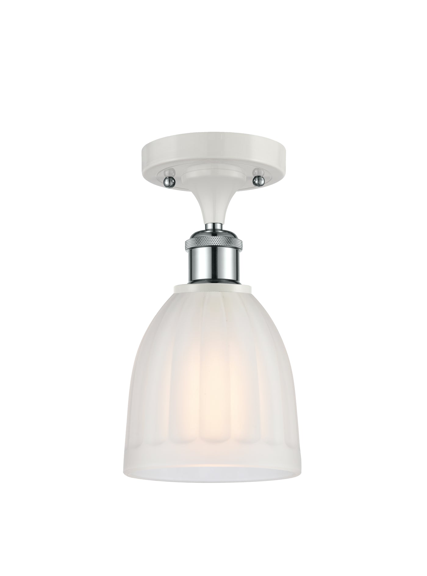 Ballston Semi-Flush Mount Cast Brass