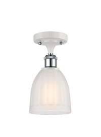Ballston Semi-Flush Mount Cast Brass