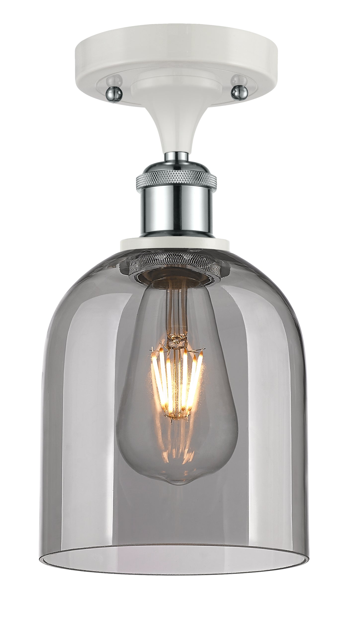 Ballston Semi-Flush Mount Polished Chrome