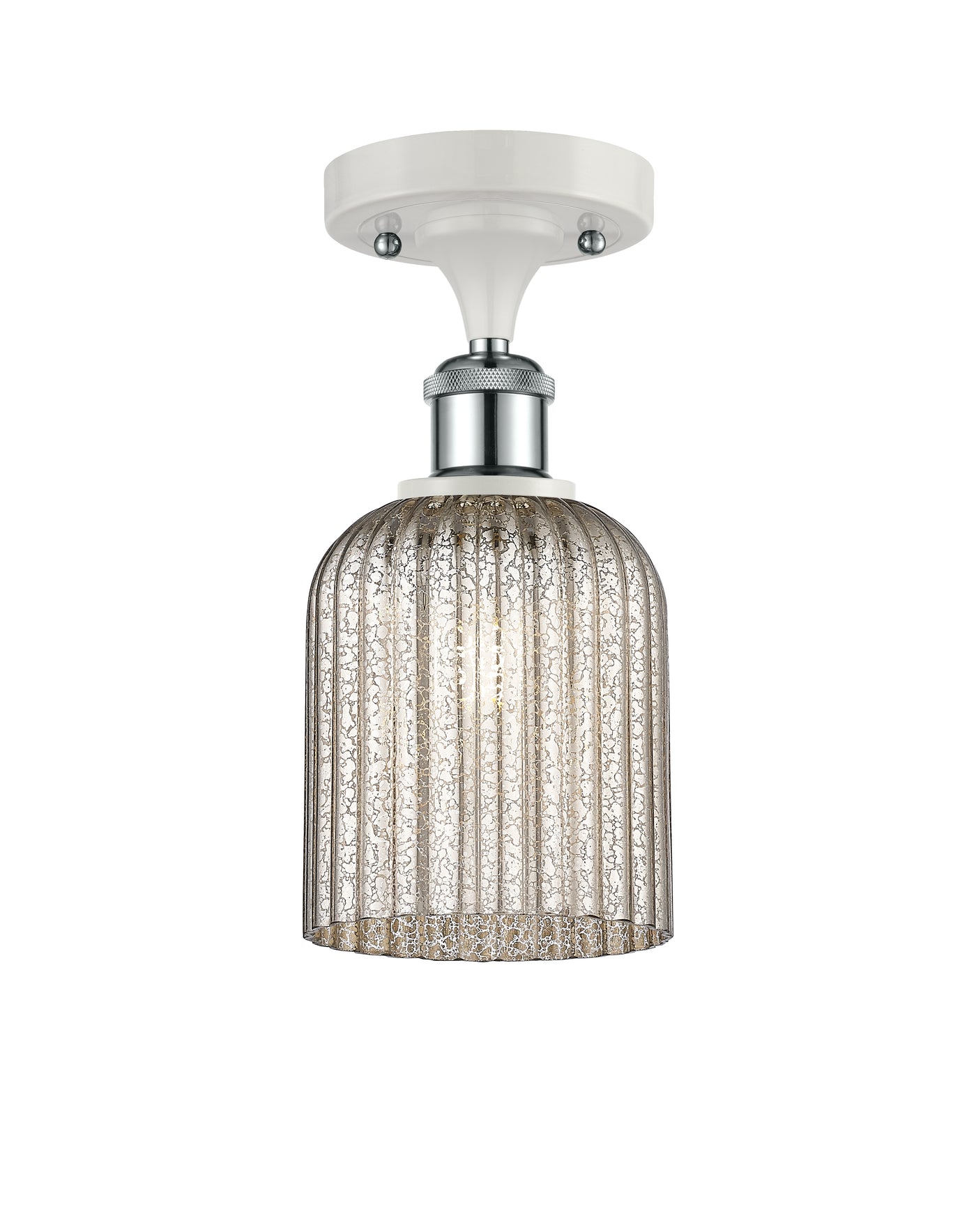 Ballston Semi-Flush Mount Brushed Satin Nickel