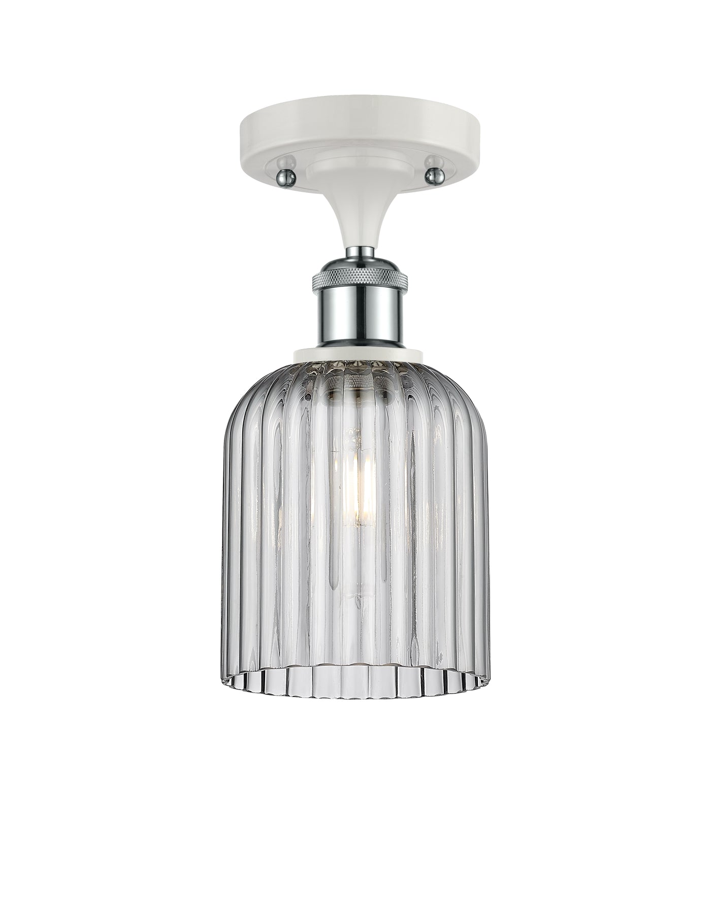Ballston Semi-Flush Mount Brushed Satin Nickel